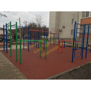 Комплект тренажеров с воркаутом 